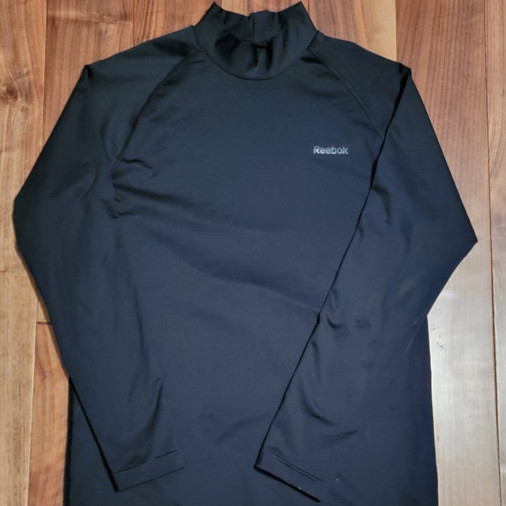 Black Reebok coldgear mockneck